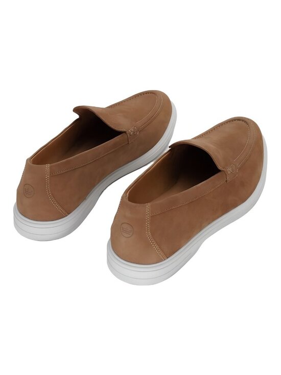 Peter Millar Excursionist Venetian Loafer Nubuck Basic Brown Sz 9.5 main image 5